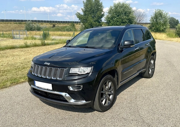 Jeep Grand Cherokee cena 92999 przebieg: 245000, rok produkcji 2013 z Czarna Woda małe 67